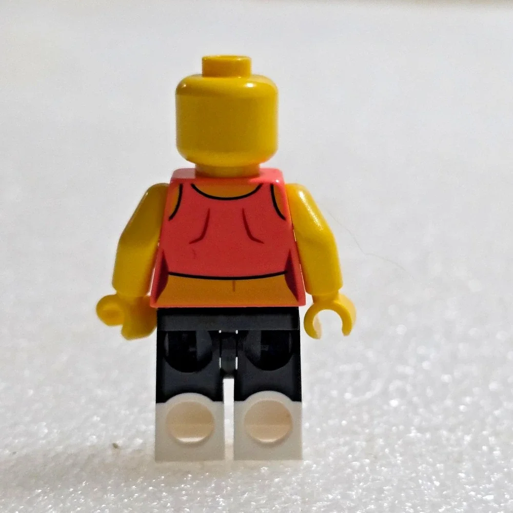 LEGO Minifig Fitness Instructor Bodybuilder Workout Female Figure 1.5